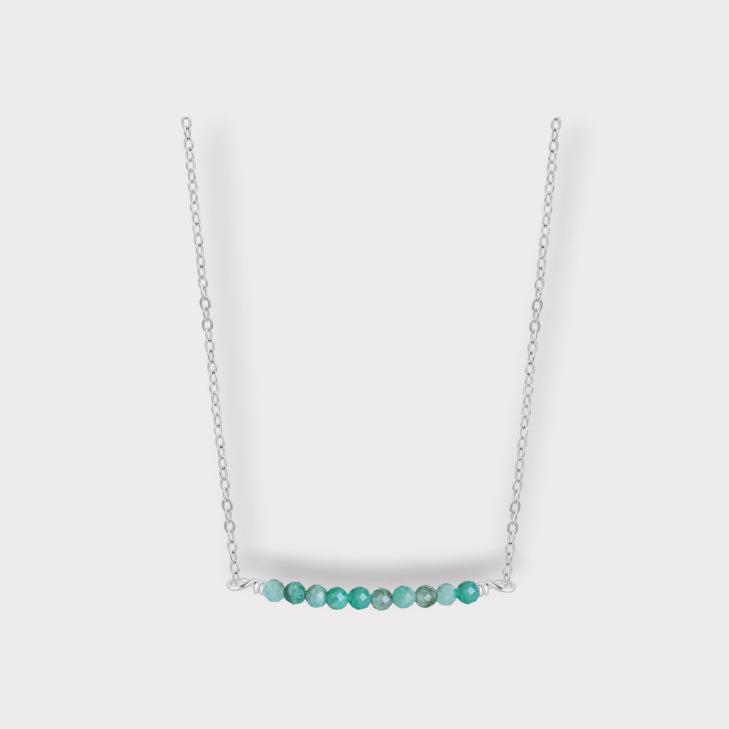 Emerald Necklace | Moments & Milestones - The Always Busy Mama