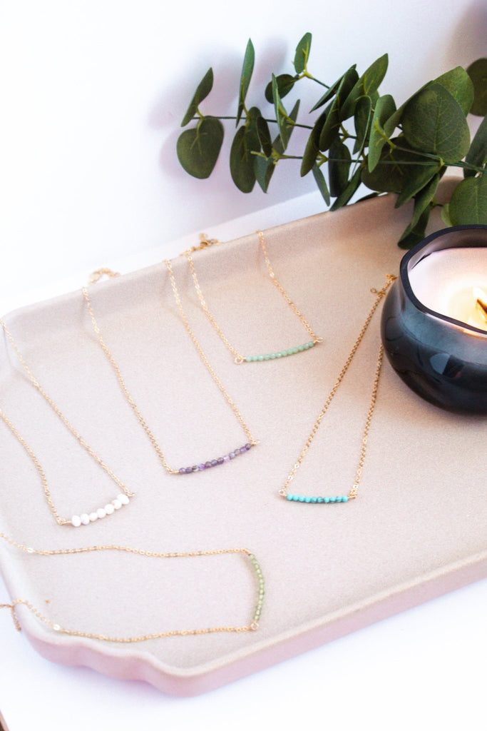 Jade Necklace | Moments & Milestones - The Always Busy Mama
