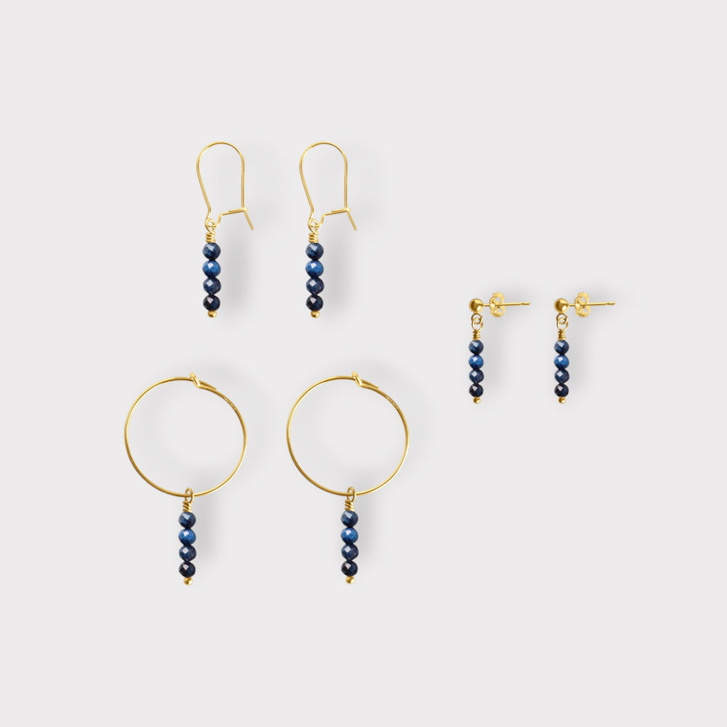 Sapphire Earrings | Moments & Milestones - The Always Busy Mama