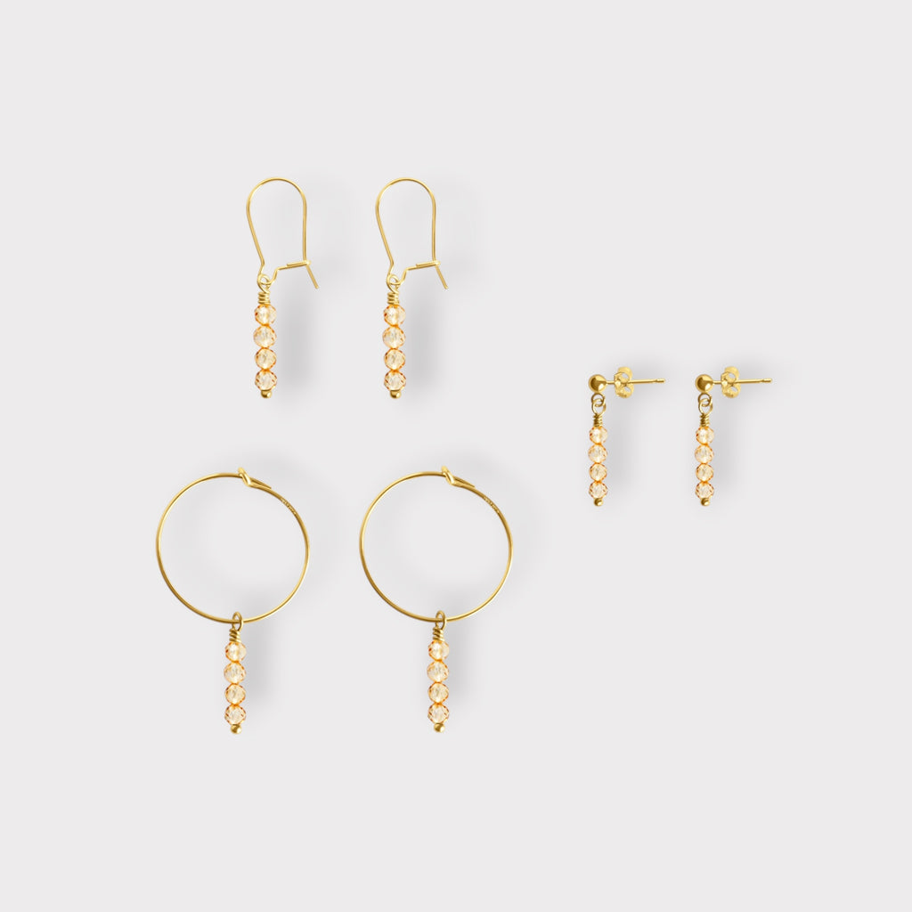 Citrine Earrings | Moments & Milestones - The Always Busy Mama