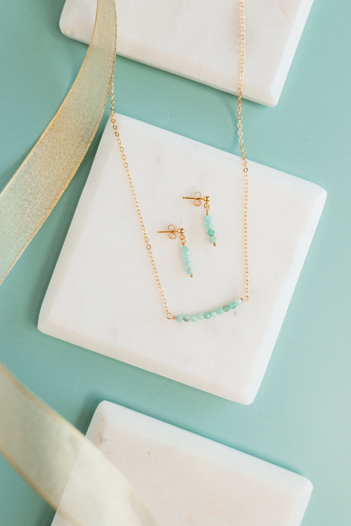 Emerald Necklace | Moments & Milestones - The Always Busy Mama