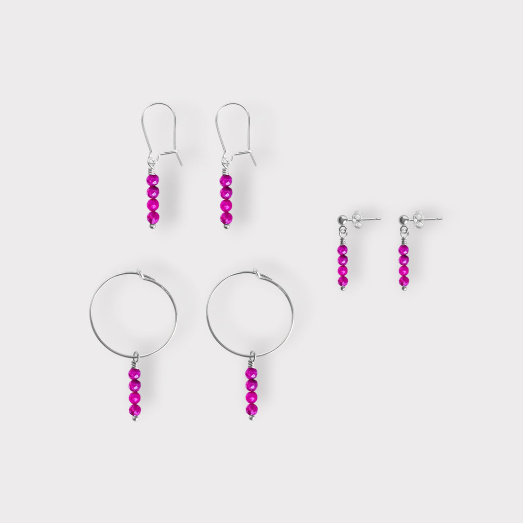 Ruby Earrings | Moments & Milestones - The Always Busy Mama