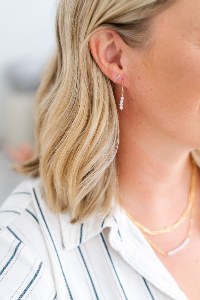 Pearl Earrings | Moments & Milestones - The Always Busy Mama