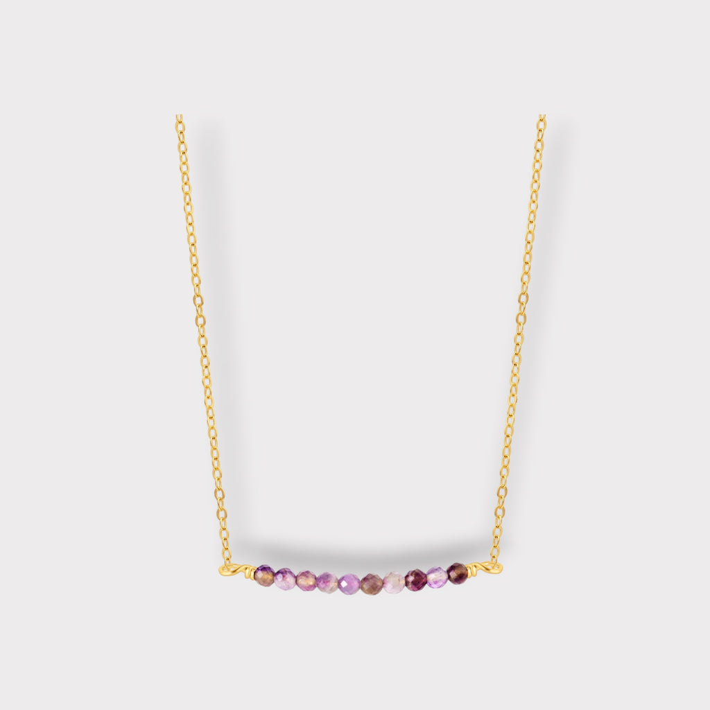 Amethyst Necklace | Moments & Milestones - The Always Busy Mama