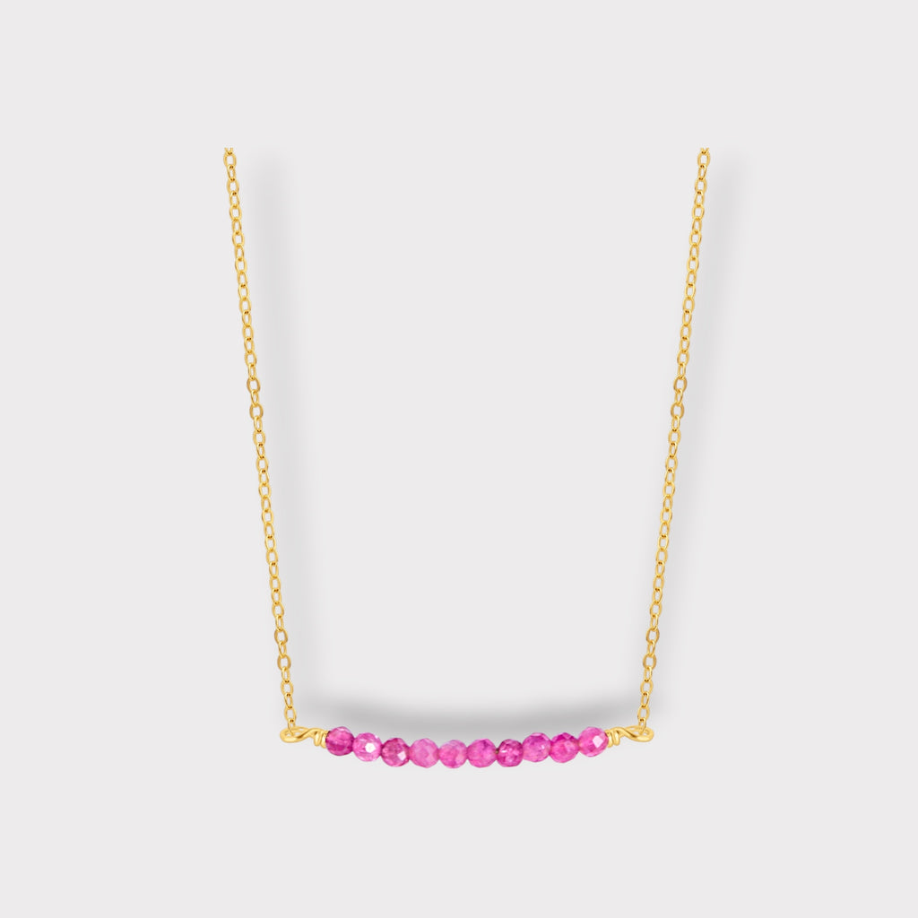 Tourmaline Necklace | Moments & Milestones - The Always Busy Mama