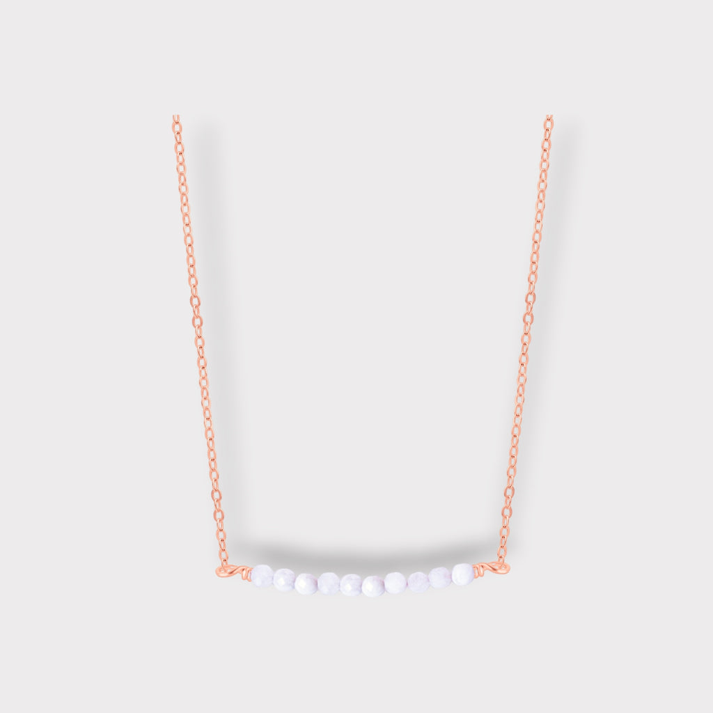 Moonstone Necklace | Moments & Milestones - The Always Busy Mama