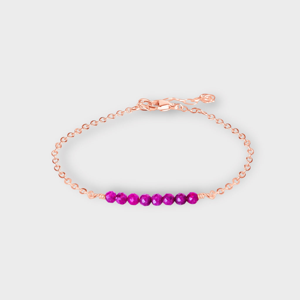 Ruby Bracelet | Moments & Milestones - The Always Busy Mama
