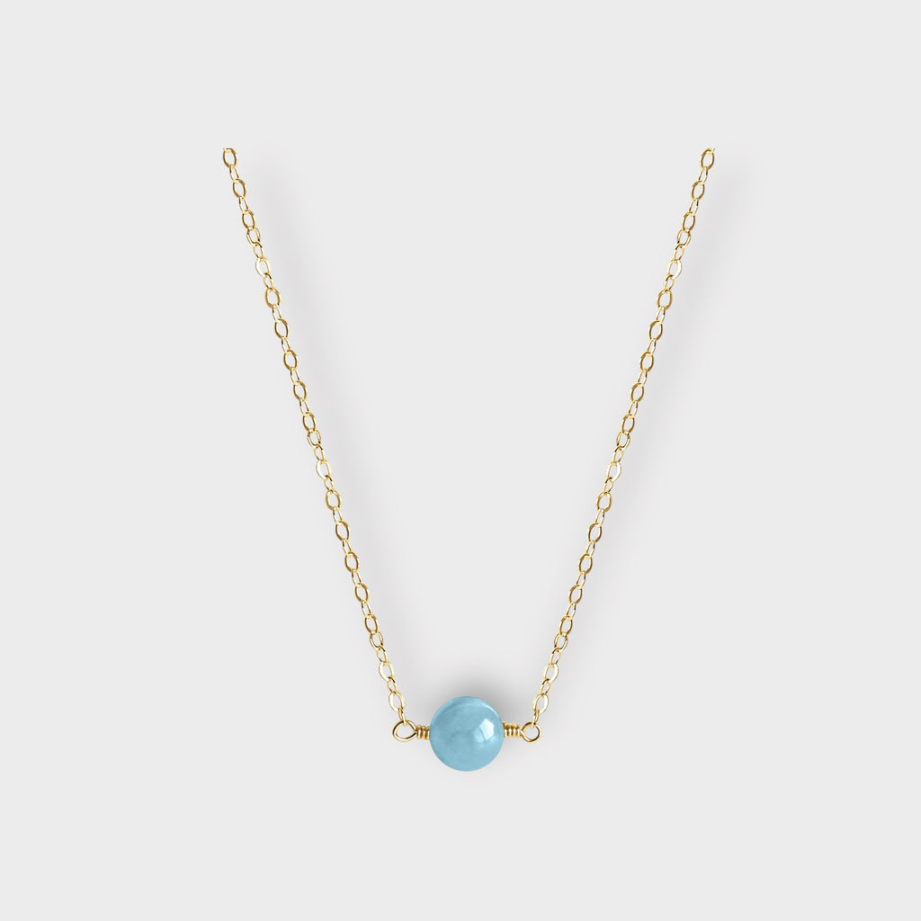 Aquamarine Necklace | Better Together - The Always Busy Mama - Necklace