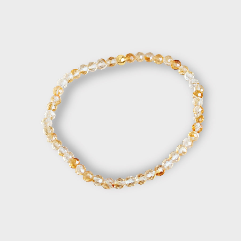 Citrine Stretch Bracelet | Moments & Milestones - The Always Busy Mama - Bracelet