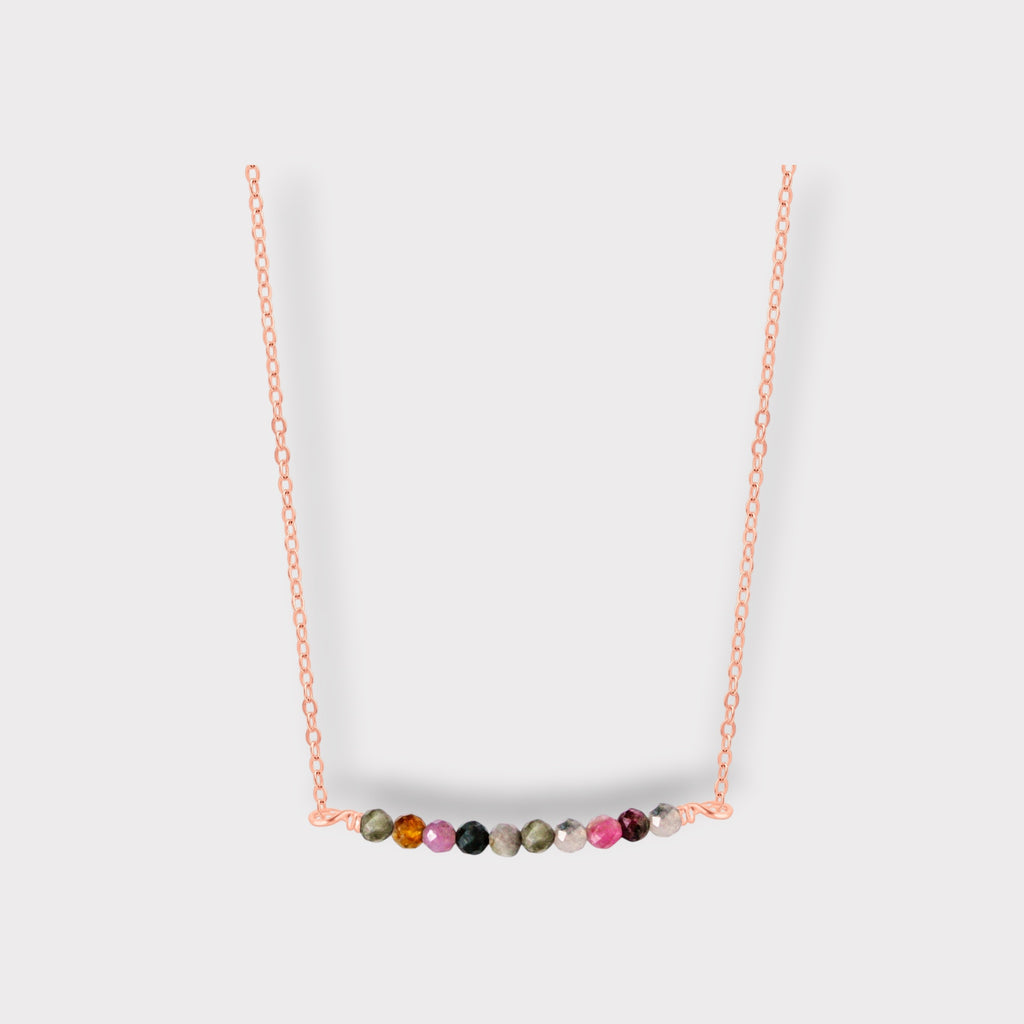 Tourmaline Necklace | Moments & Milestones - The Always Busy Mama