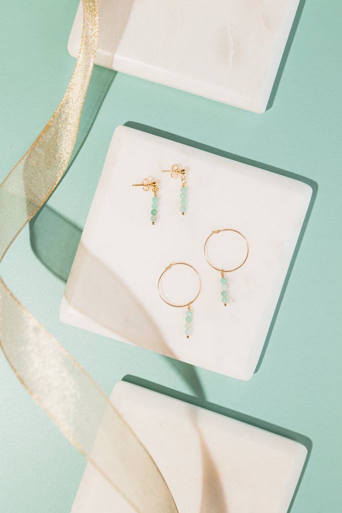 Emerald Earrings | Moments & Milestones - The Always Busy Mama