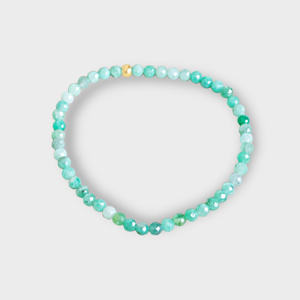 Emerald Stretch Bracelet | Moments & Milestones - The Always Busy Mama - Bracelet