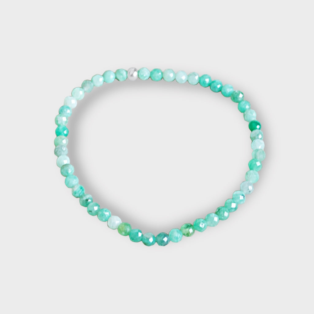 Emerald Stretch Bracelet | Moments & Milestones - The Always Busy Mama - Bracelet