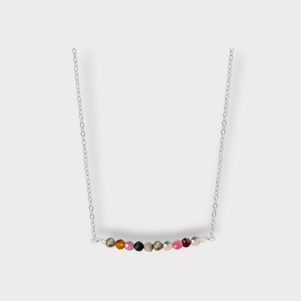 Tourmaline Necklace | Moments & Milestones - The Always Busy Mama