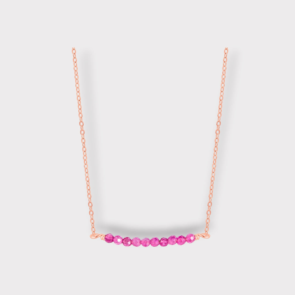 Tourmaline Necklace | Moments & Milestones - The Always Busy Mama