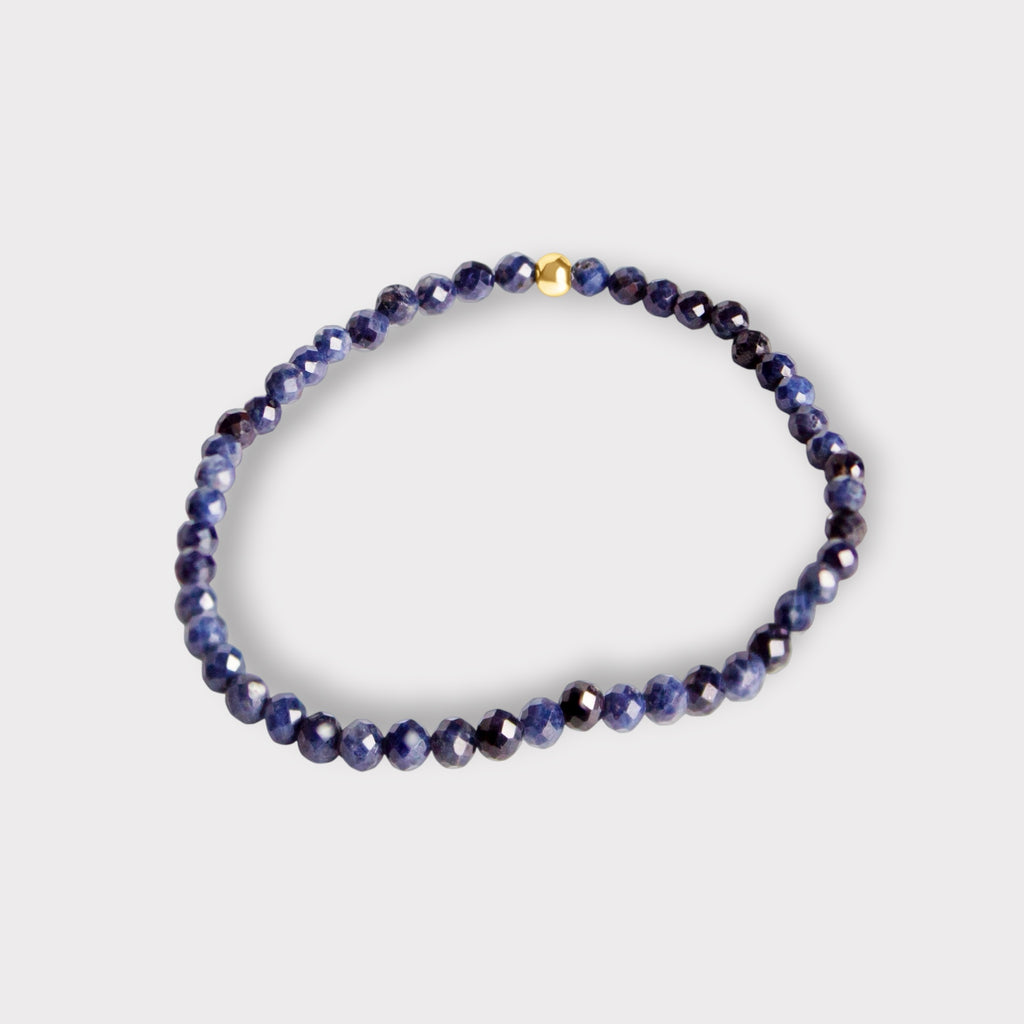 Sapphire Stretch Bracelet | Moments & Milestones - The Always Busy Mama