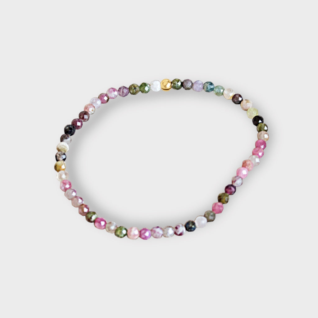 Tourmaline Stretch Bracelet | Moments & Milestones - The Always Busy Mama - Bracelet