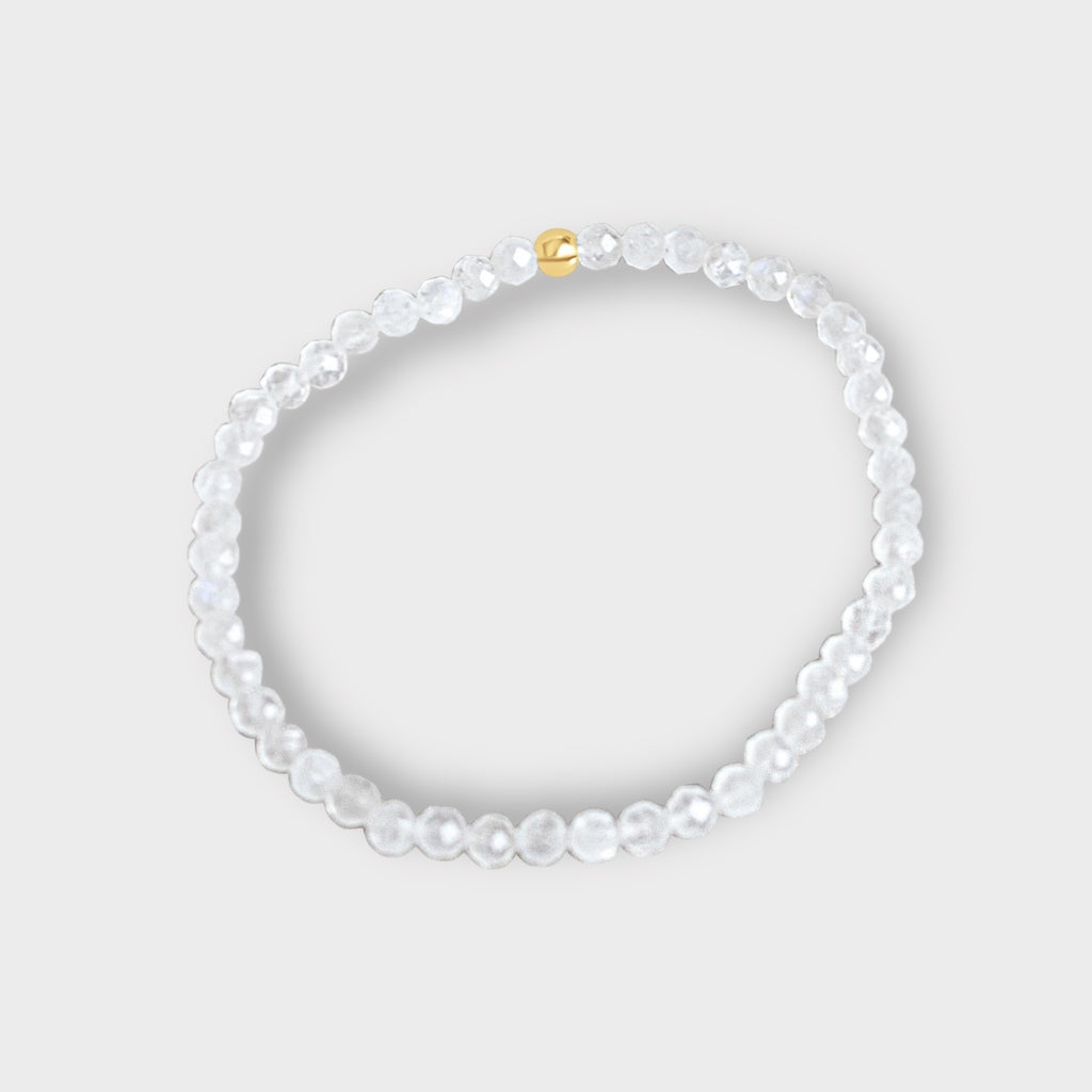 Moonstone Stretch Bracelet | Moments & Milestones - The Always Busy Mama - Bracelet
