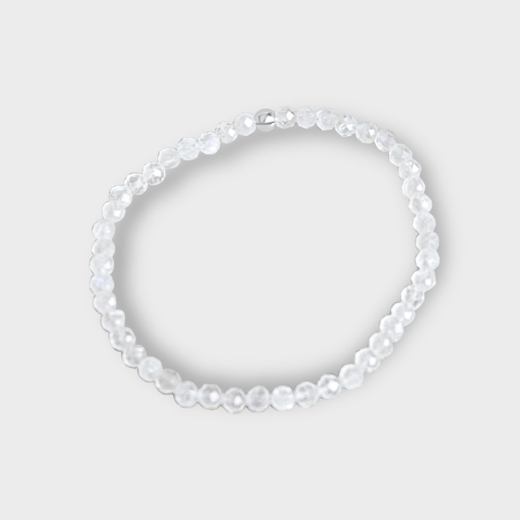 Moonstone Stretch Bracelet | Moments & Milestones - The Always Busy Mama - Bracelet