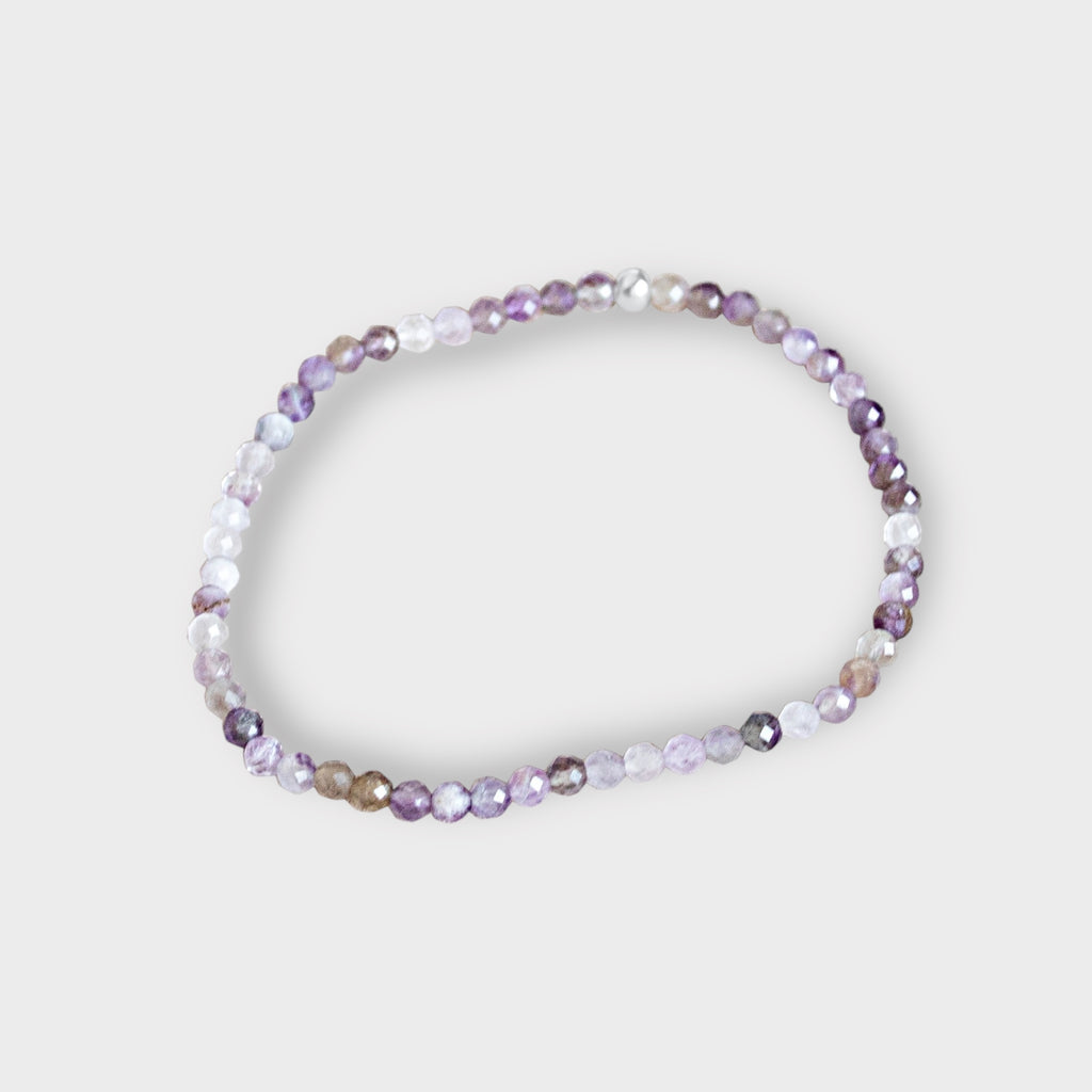 Amethyst Stretch Bracelet | Moments & Milestones - The Always Busy Mama - Bracelet