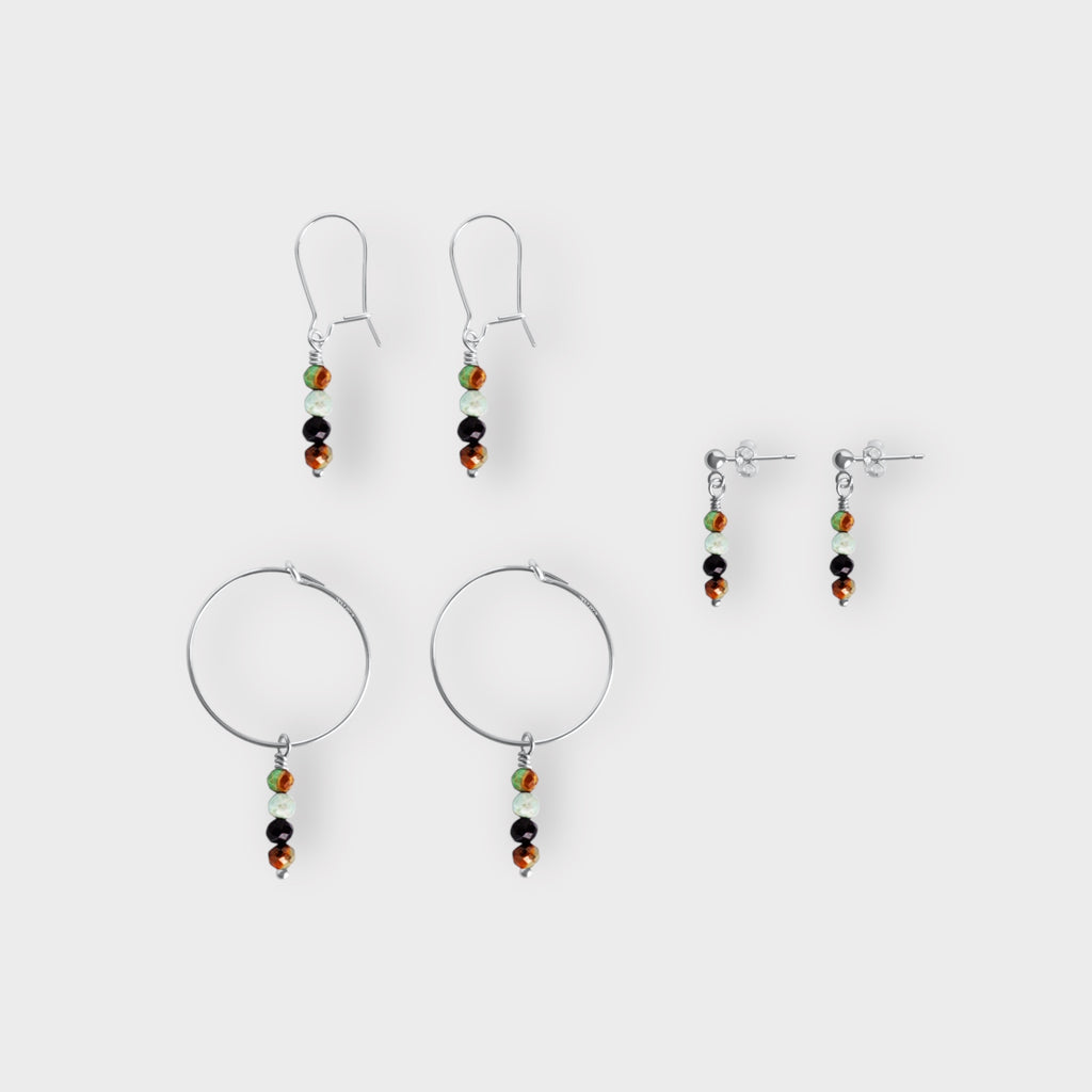 Turquoise Earrings | Moments & Milestones - The Always Busy Mama - Earrings