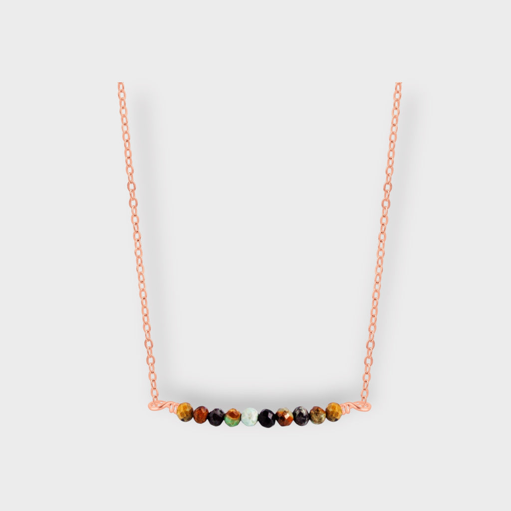 Turquoise Necklace | Moments & Milestones - The Always Busy Mama - Necklace