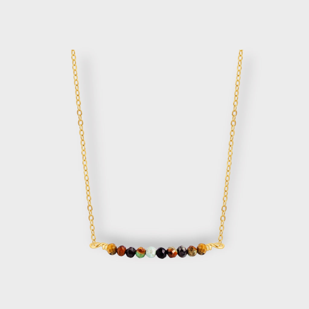 Turquoise Necklace | Moments & Milestones - The Always Busy Mama - Necklace