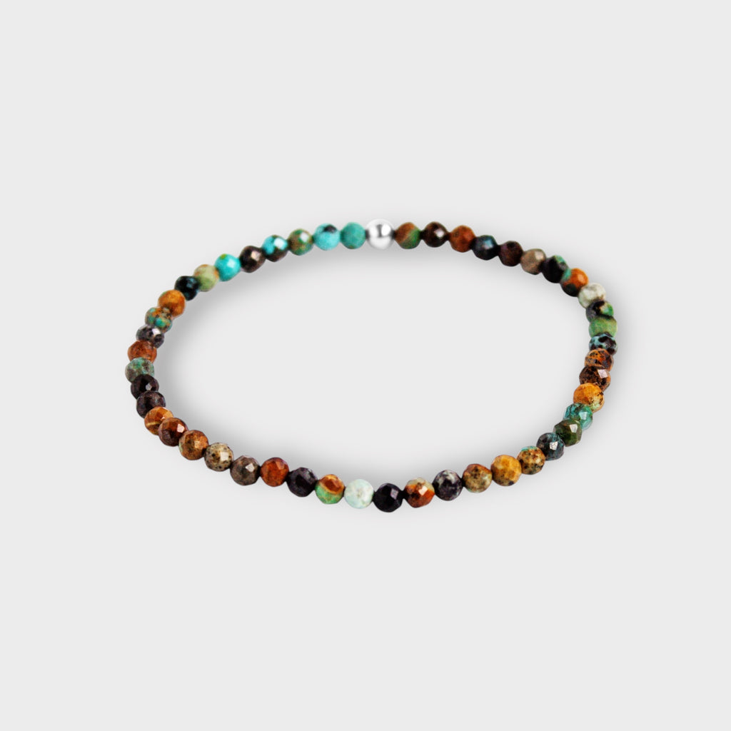 Turquoise Stretch Bracelet | Moments & Milestones - The Always Busy Mama - Bracelet